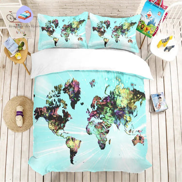 Housse de Couette Monde Couleur